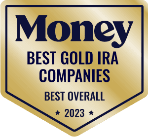 money-2023 Money Best Gold IRA Companies Award Best Overall 2023